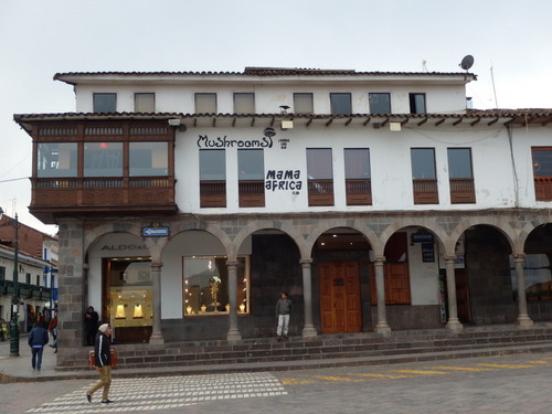 Downtown Cuzco.
